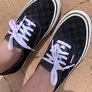 Vans Black Checkered
